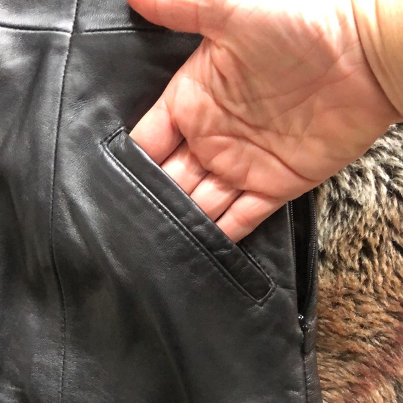 Perfect sexy genuine soft leather dress - Picture 6 of 6